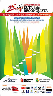 XXV Edición de la Media Maratón 'Ruta de la Reconquista' 2012 Cangas de Onís