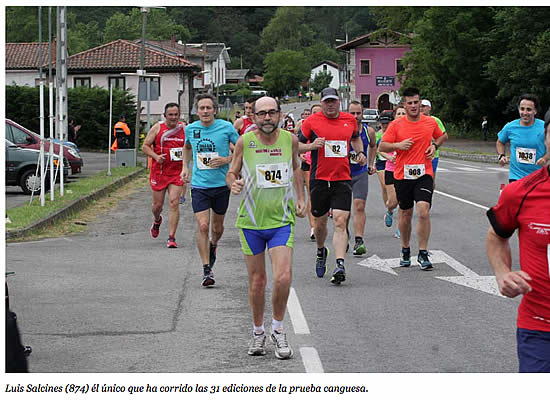 Luis Salcines único corredor que participó en todas las ediciones de la Media Maratón Ruta de la Reconquista