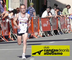 Chaely quedó lel 12  en esta calurosa XXII edición de la Media Maratón Ruta de la Reconquista 2009