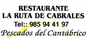 restaurante La Ruta en Mestas de Con.