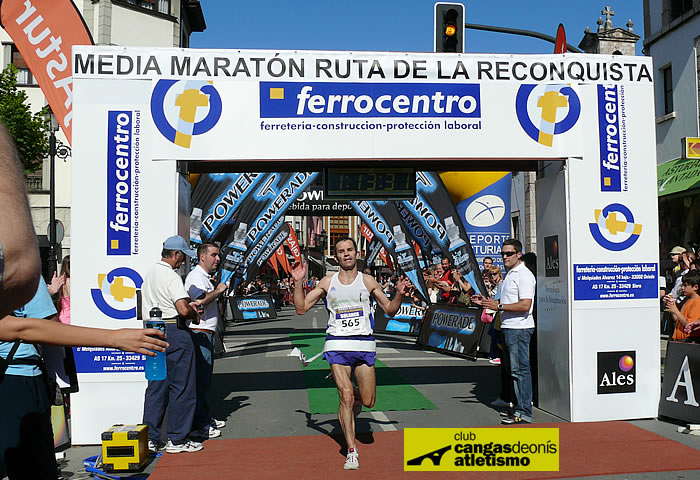 Vencedor de la XXII Media Maratón 'Ruta de la Reconquista' 2009